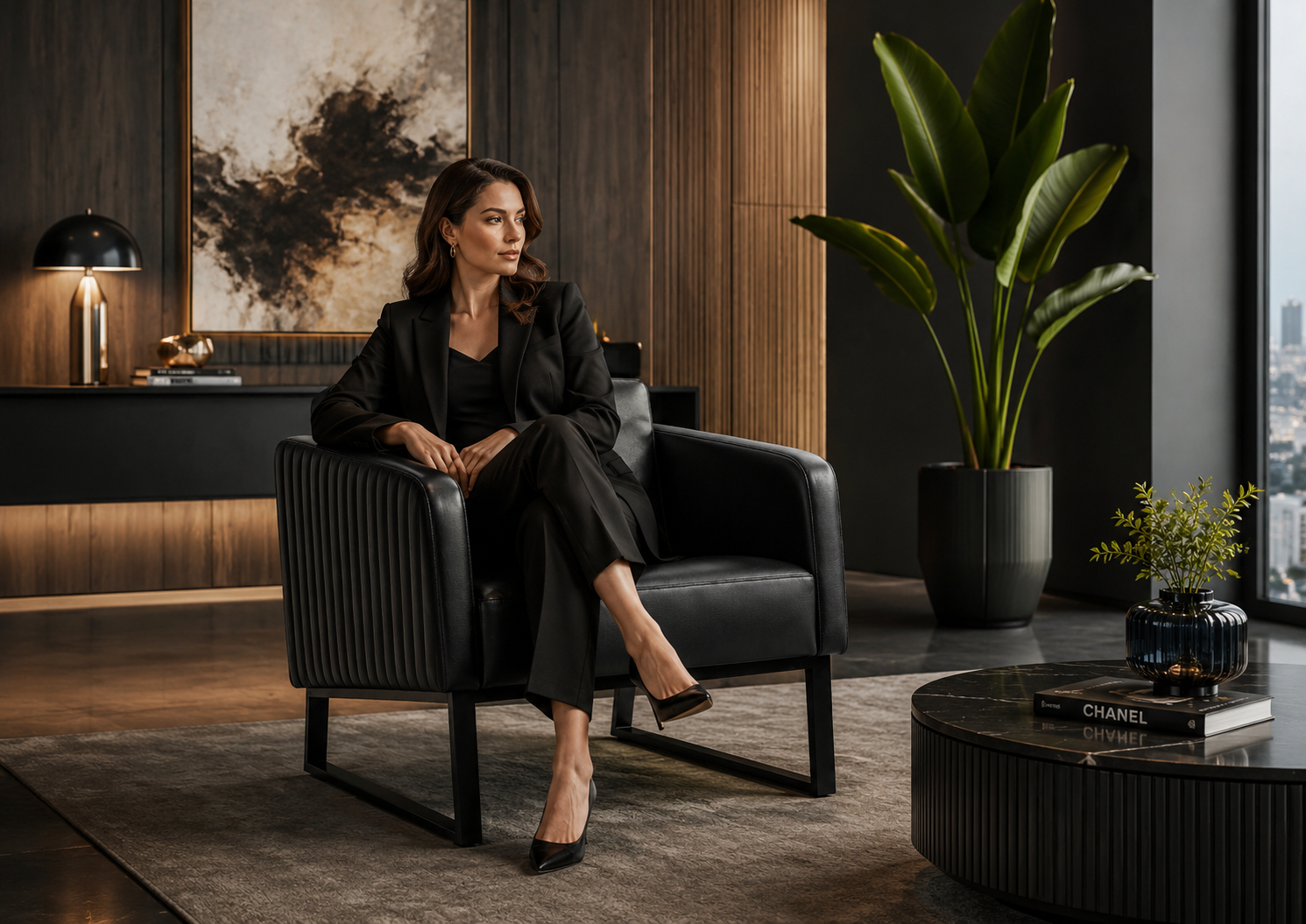 Zadjar Modern Tekli Ofis Koltuğu | Premium Bekleme ve Lounge Koltuğu