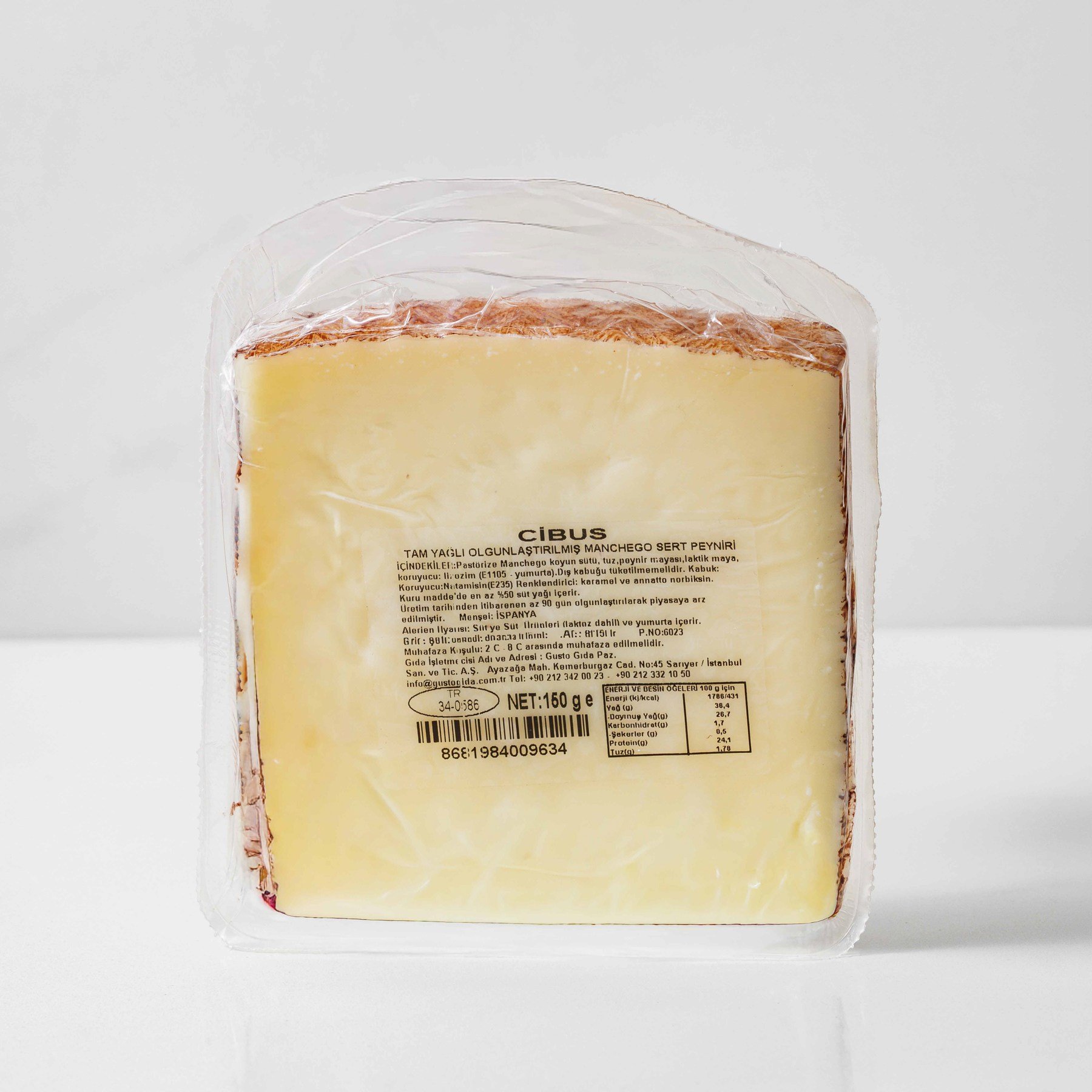 Cibus Manchego Peyniri 150 Gr