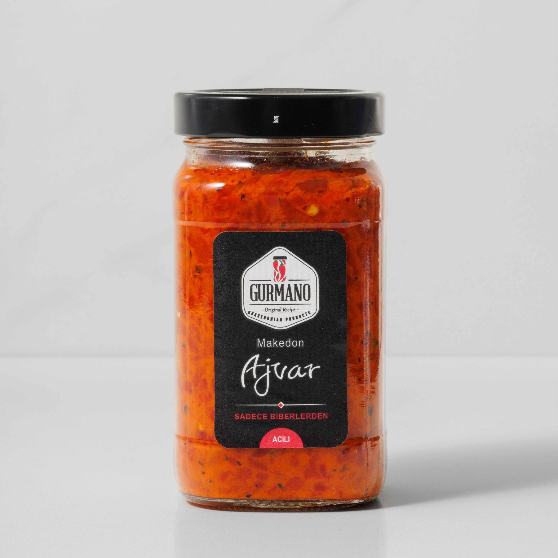 Gurmano Makedon Ajvar Acılı 490gr