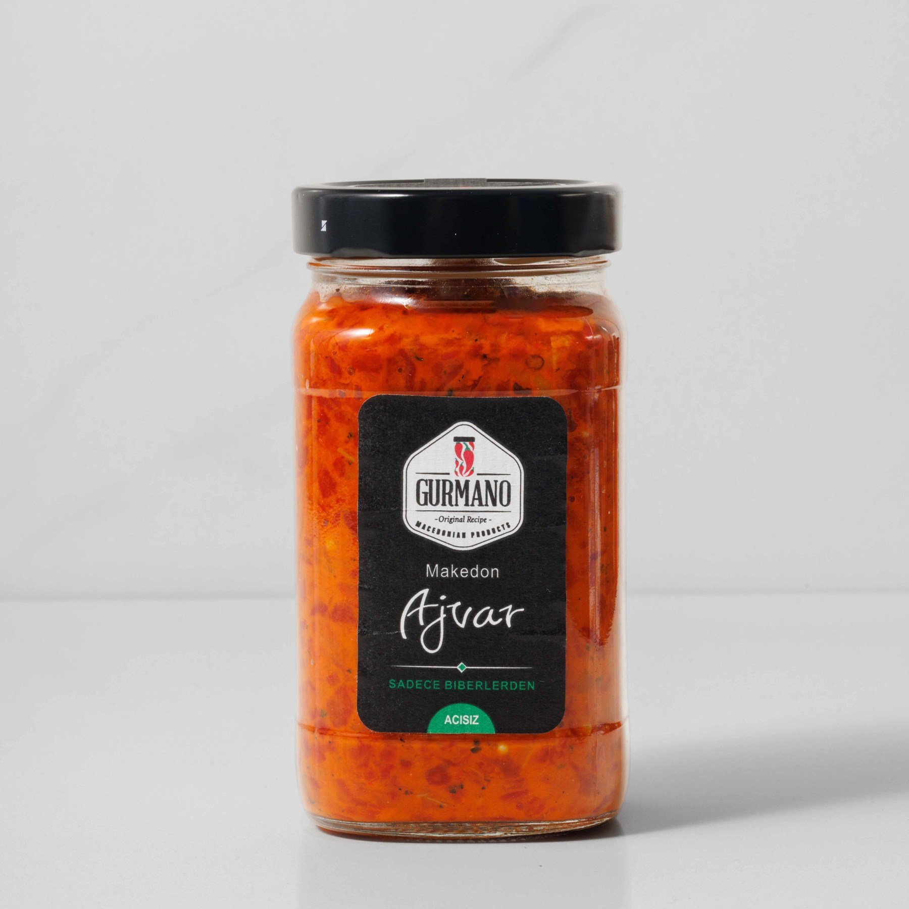 Gurmano Makedon Ajvar Acısız 490gr
