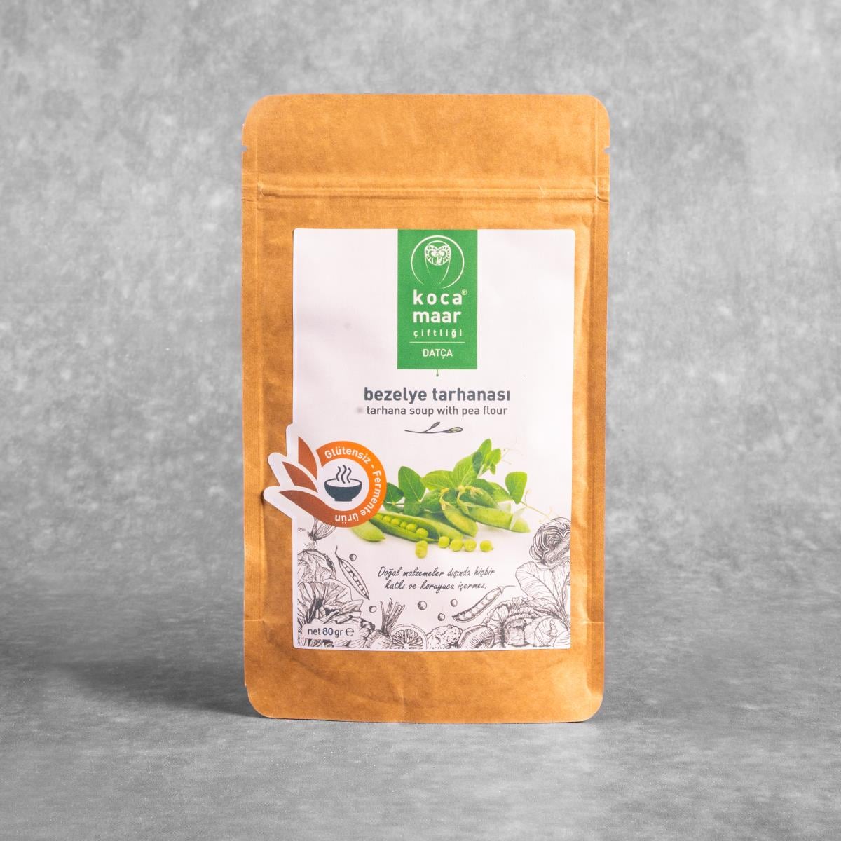 Kocamaar Çiftliği Glutensiz Bezelye Tarhanası 80gr