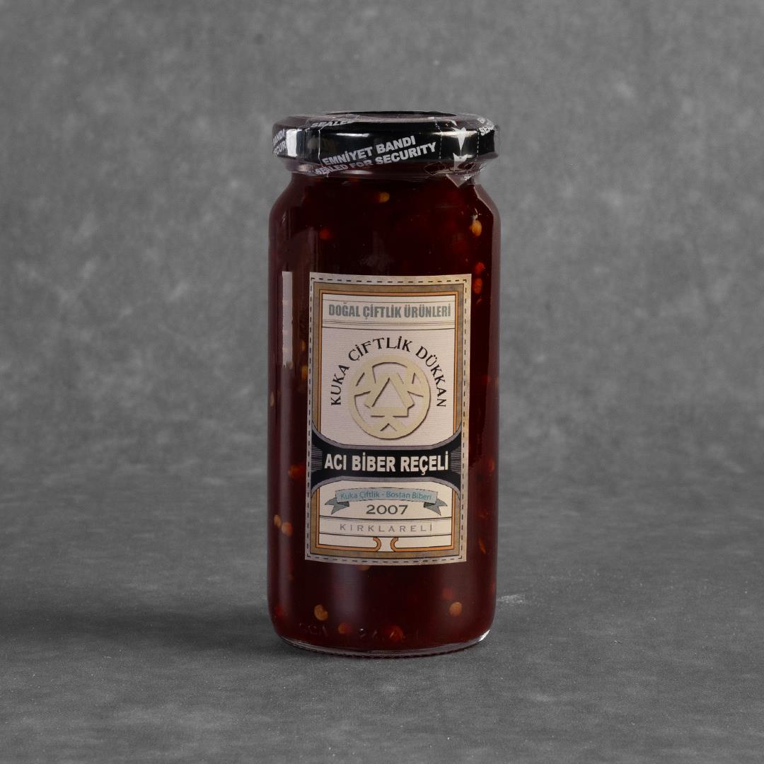 Kuka Çiftlik Dükkan Acı Biber Reçeli 300gr