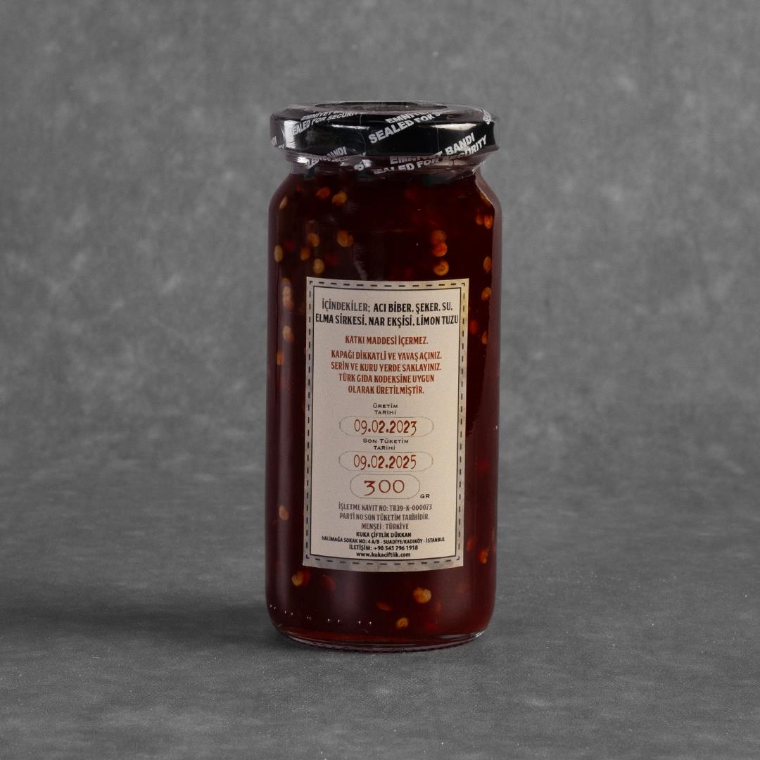 Kuka Çiftlik Dükkan Acı Biber Reçeli 300gr