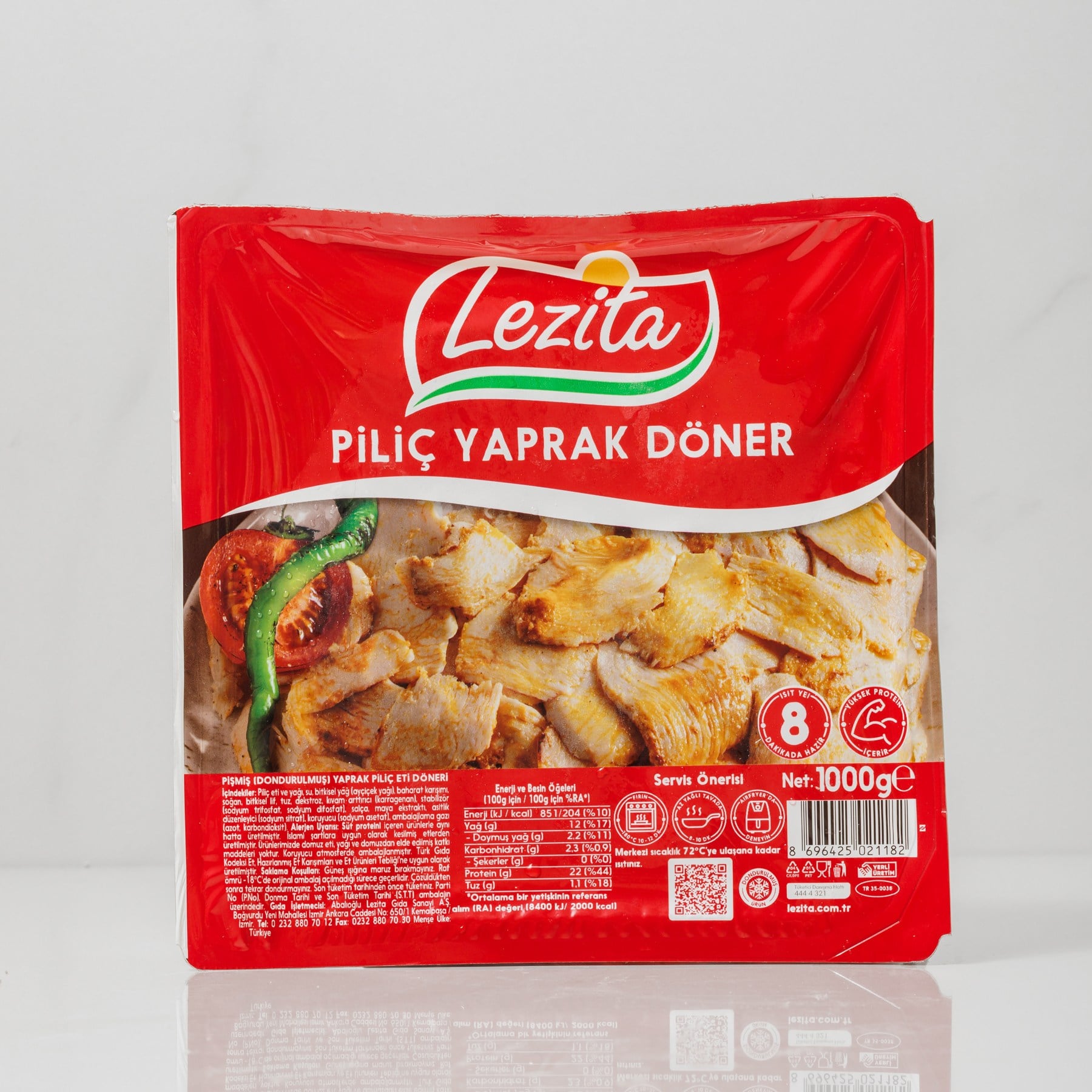 Lezita Piliç Yaprak Döner 1kg