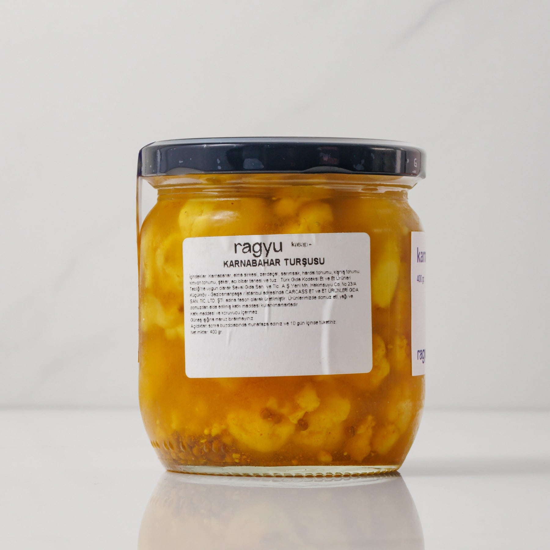ragyu Kasap+ Karnabahar Turşusu 400gr