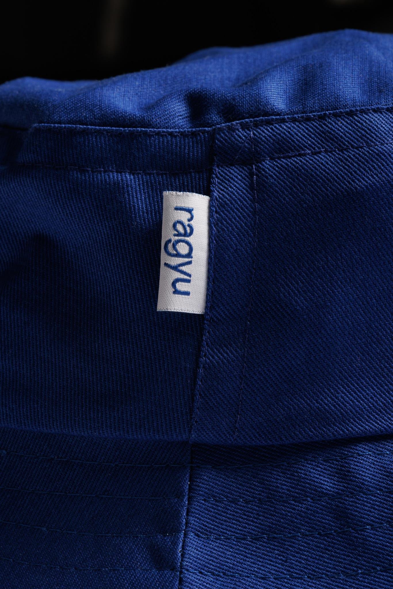 ragyu kasap+ Mavi Bucket Şapka