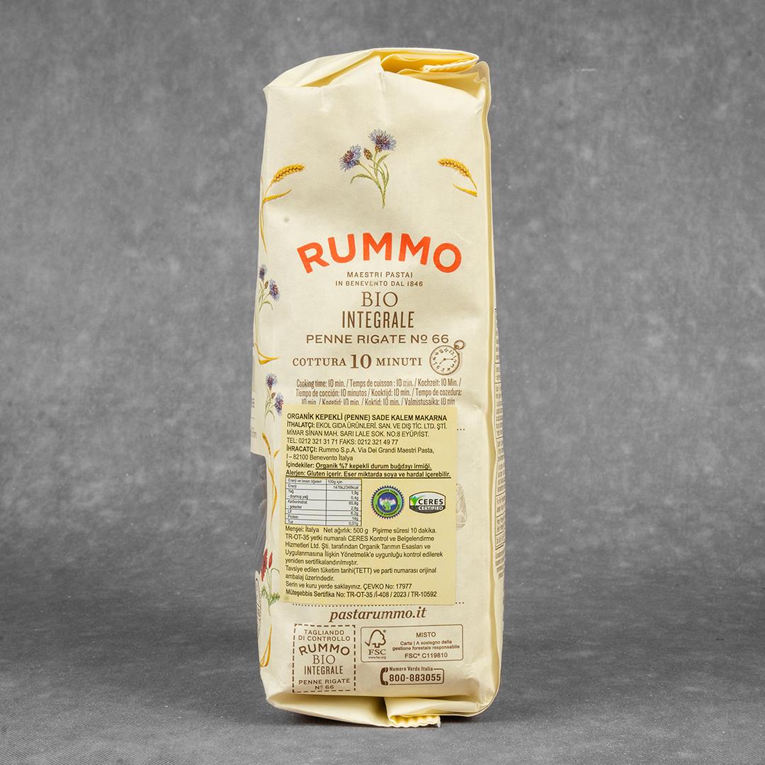 Rummo Bio Integrale Kepekli Penne Makarna 500gr