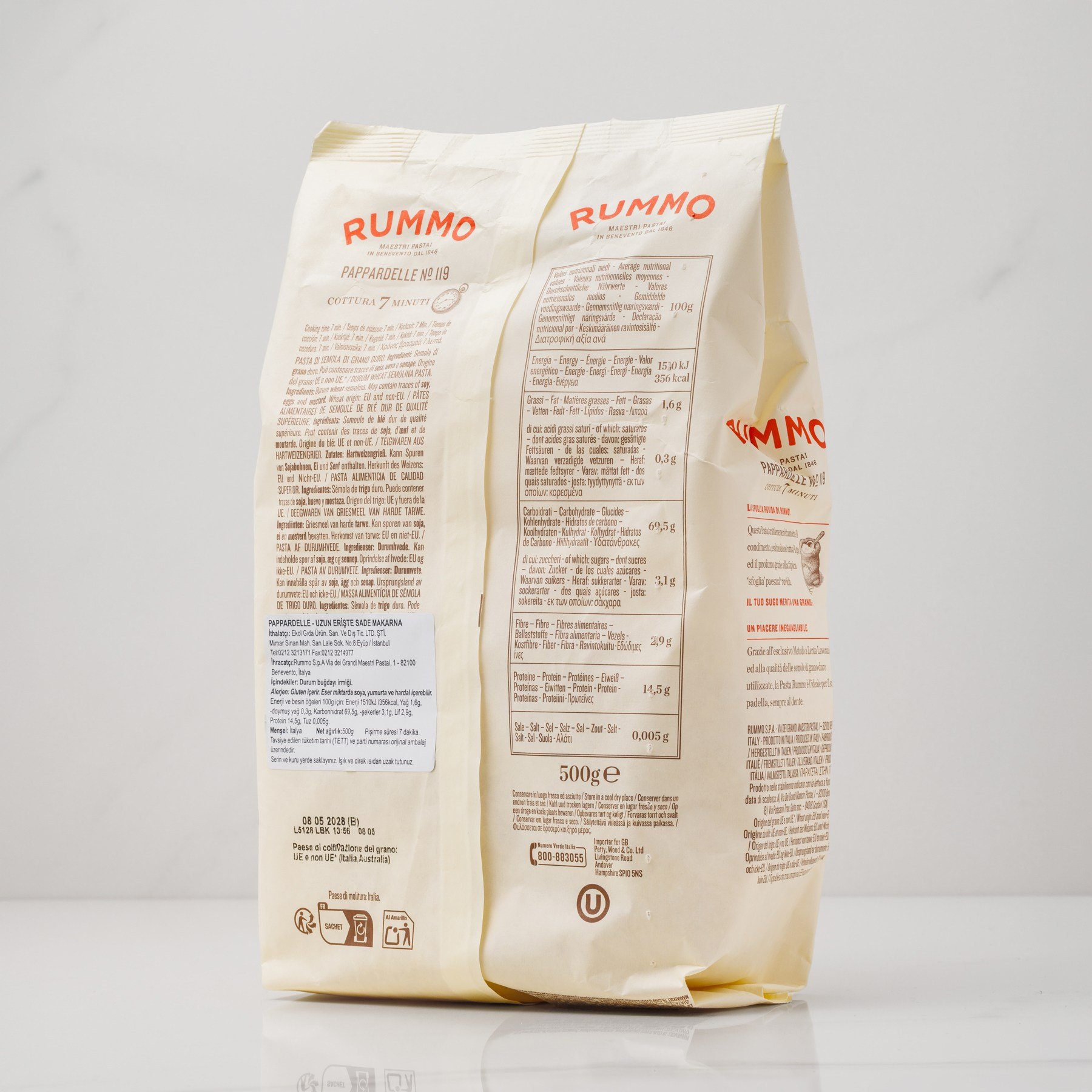 Rummo Pappardelle Makarna 500g