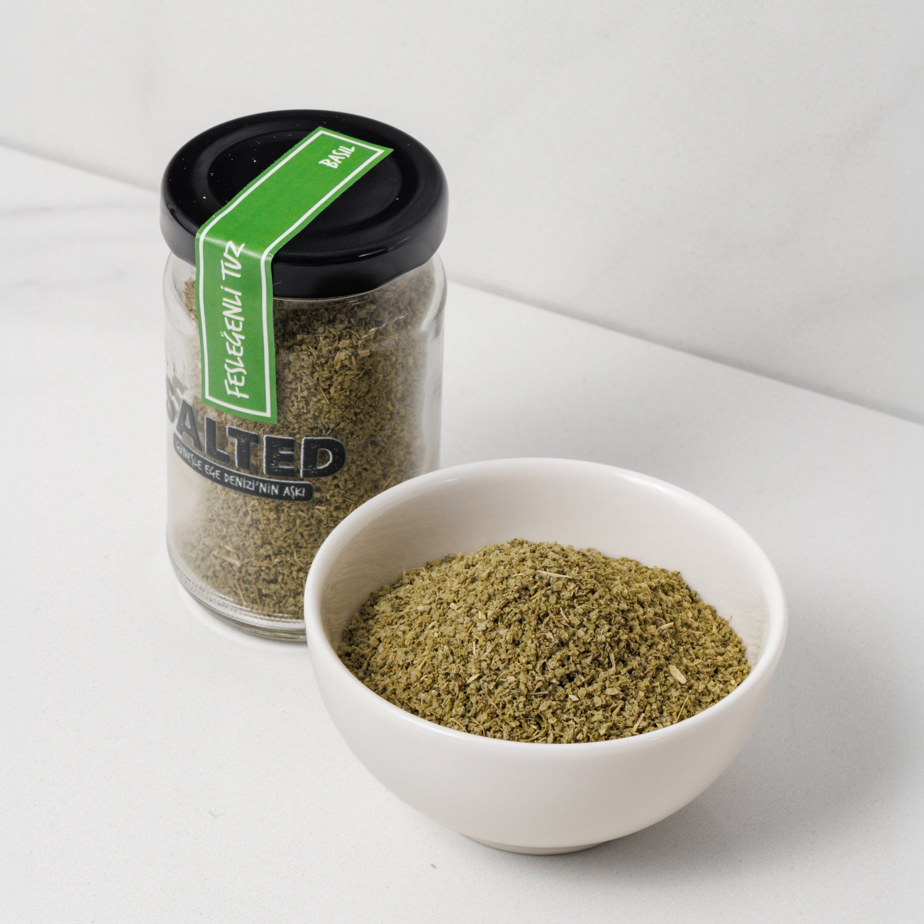 Salted Fesleğenli Tuz 60g