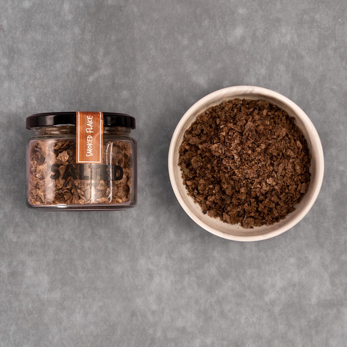 Salted İsli Yaprak Tuz 100gr