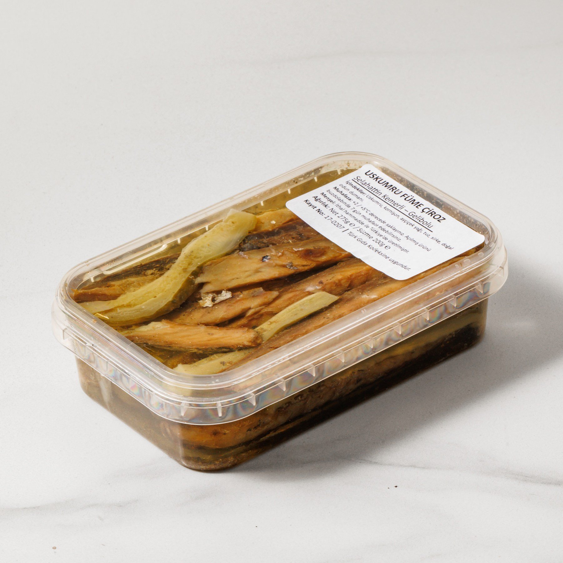 Selahattin Kemerli Uskumru Füme Çiroz 275g