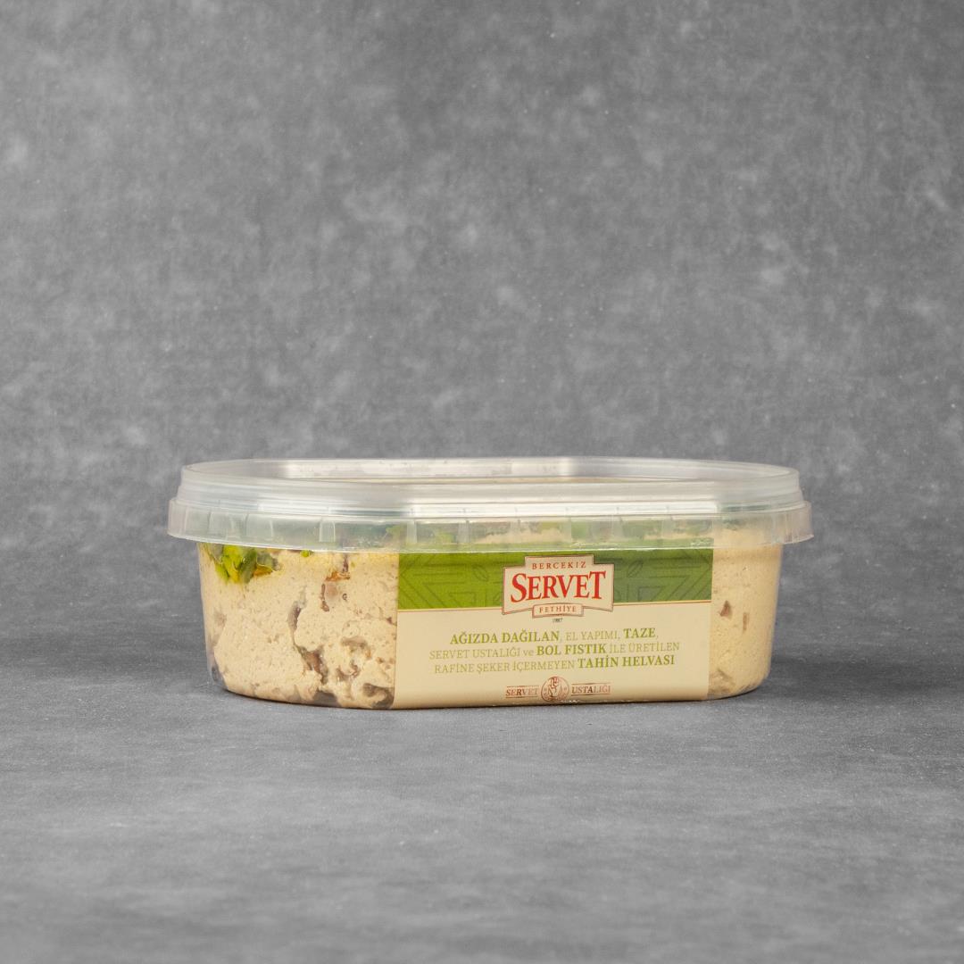 Servet Rafine Şeker İlavesiz - Antep Fıstıklı Taze Tahin Helvası 400 gr