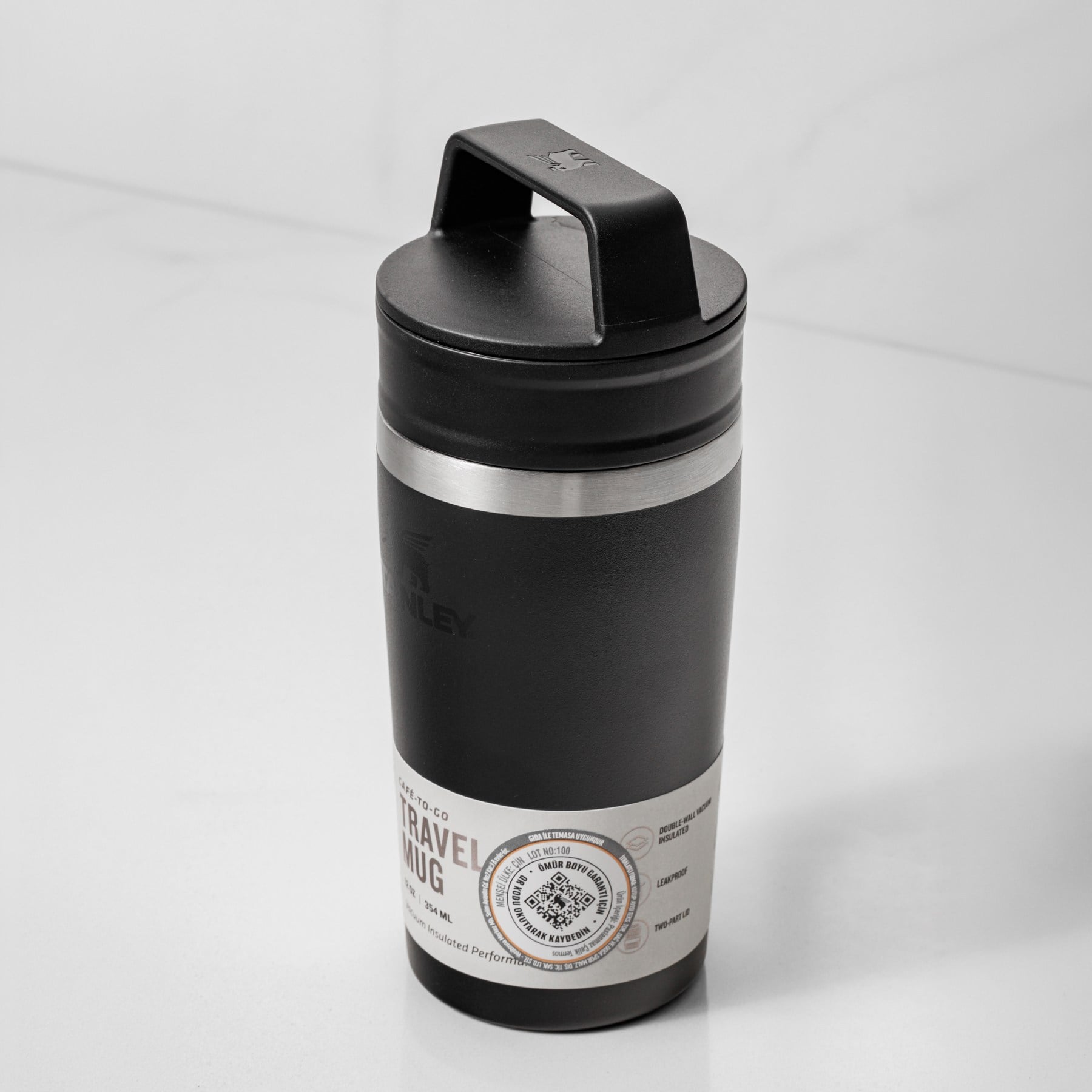Stanley Cafe To Go Termos Bardak 0.35L(siyah)