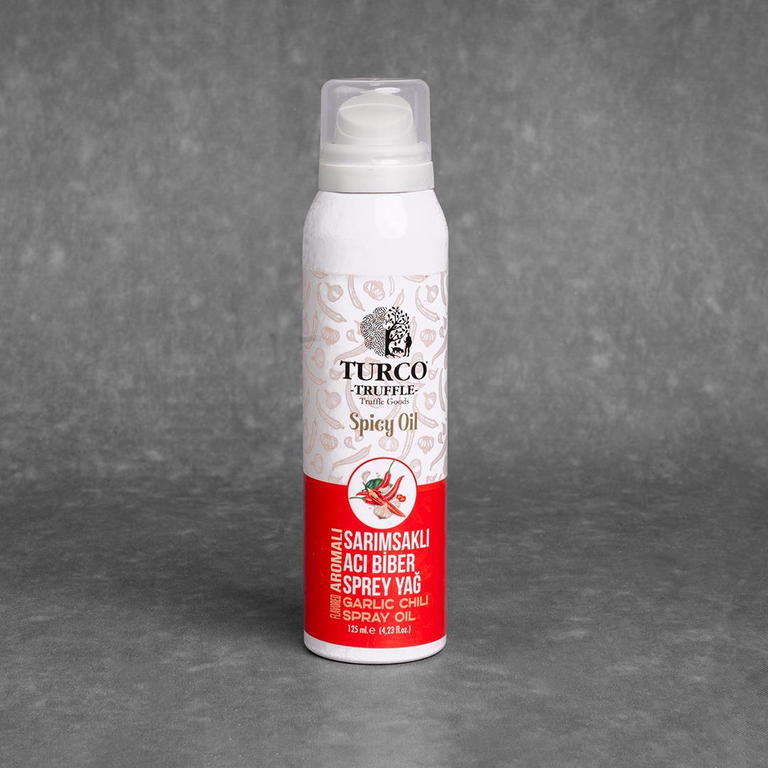 Turco Truffle Sarımsaklı Acı Biber Aromalı Sprey Yağ 125ml