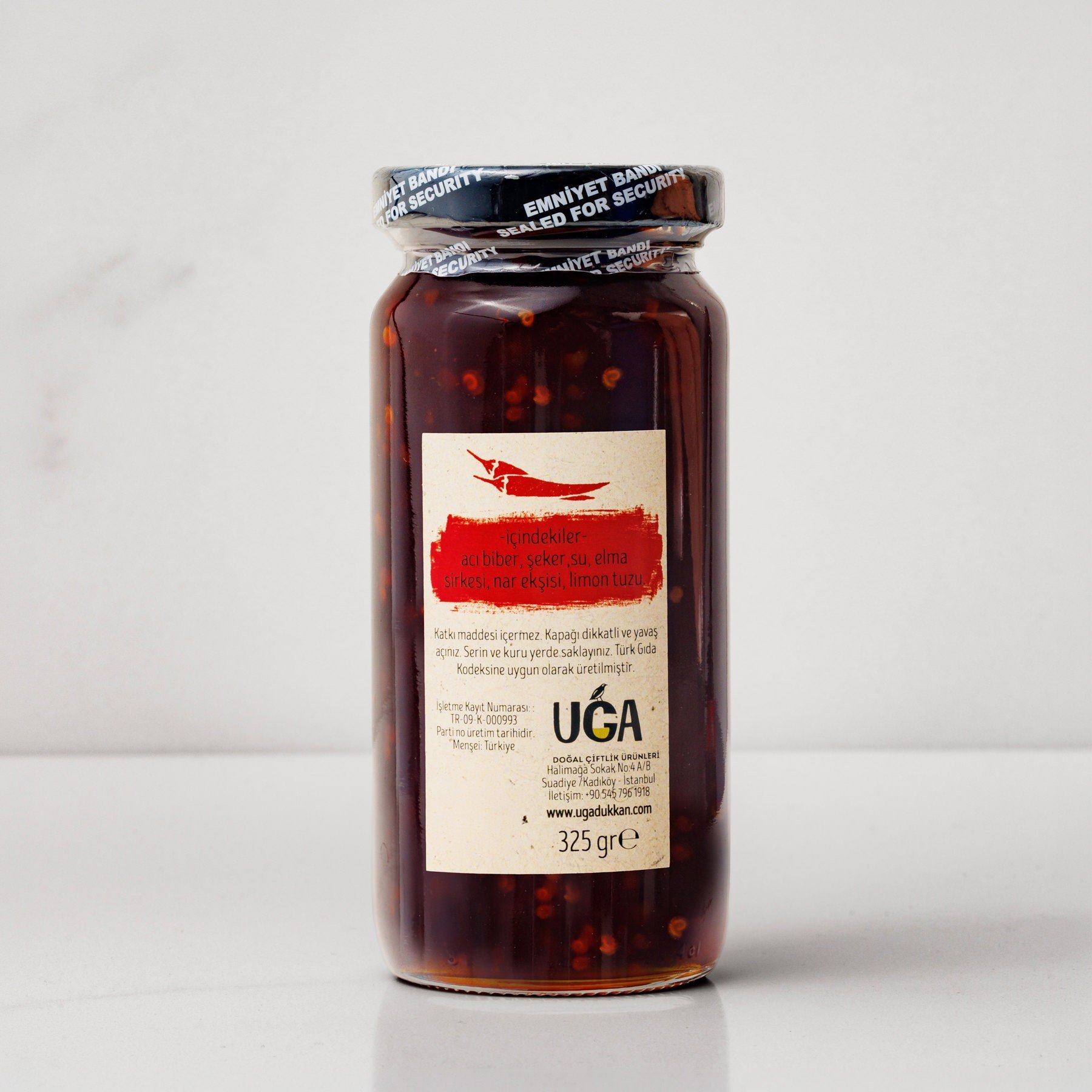 Uga Acı Biber Reçeli 325gr