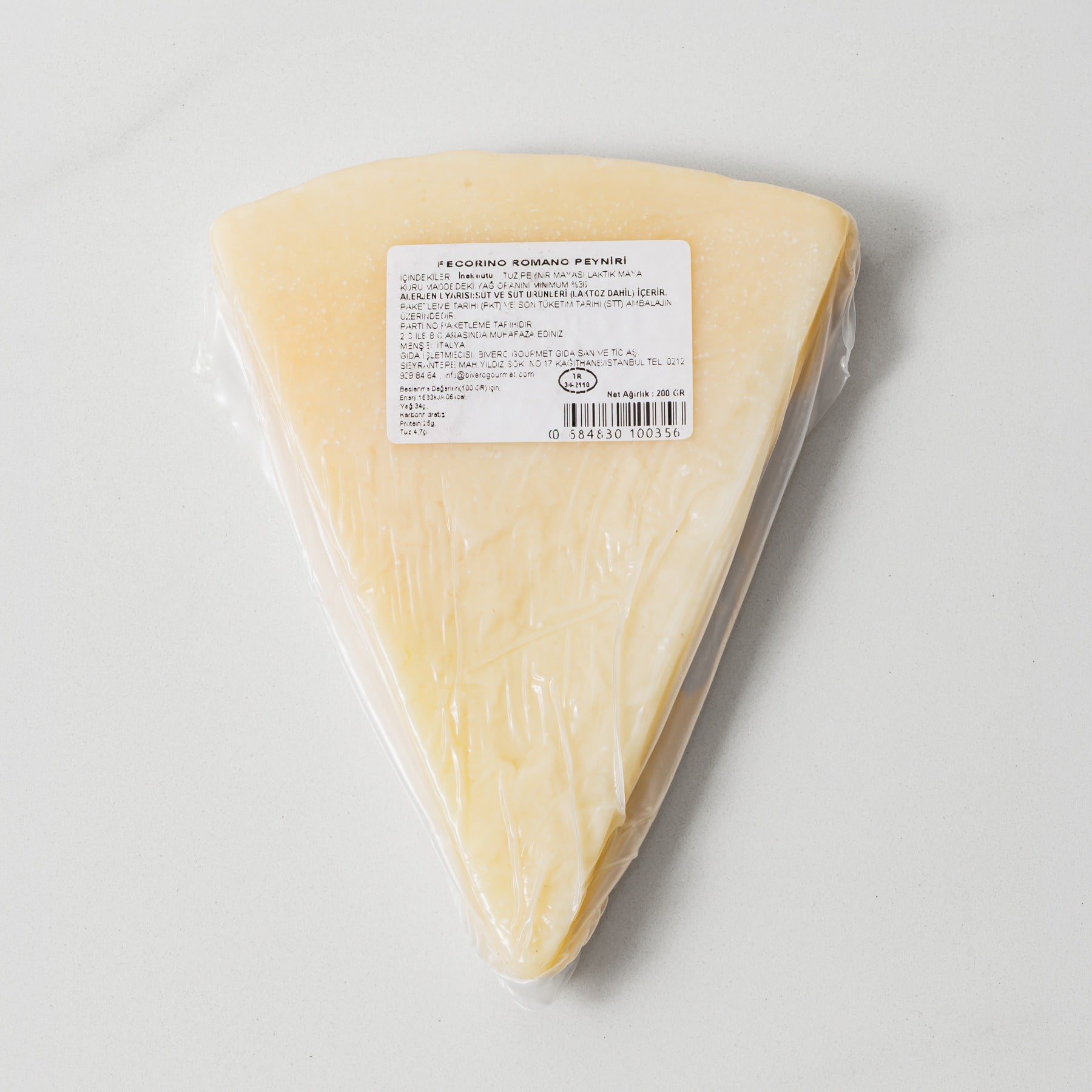 Zanetti Olgunlaştırılmış Pecorino Romano Peyniri