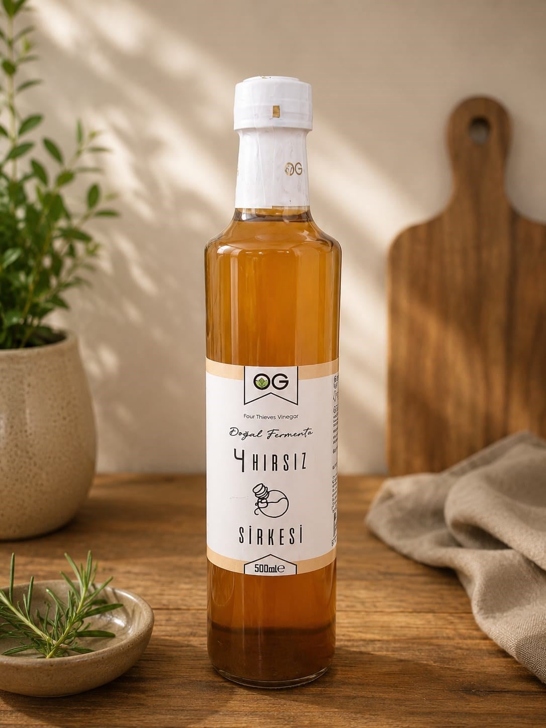4 hırsız sirkesi 500ml