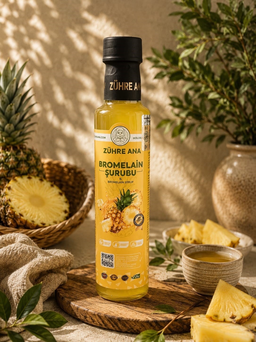 BROMELAİN ŞURUBU