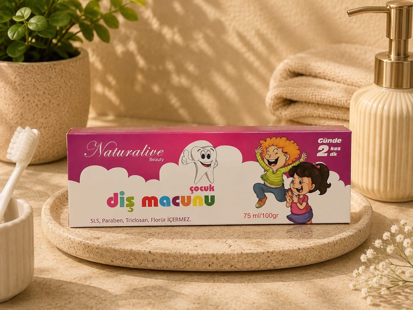 ÇOCUK DOĞAL DİŞ MACUNU