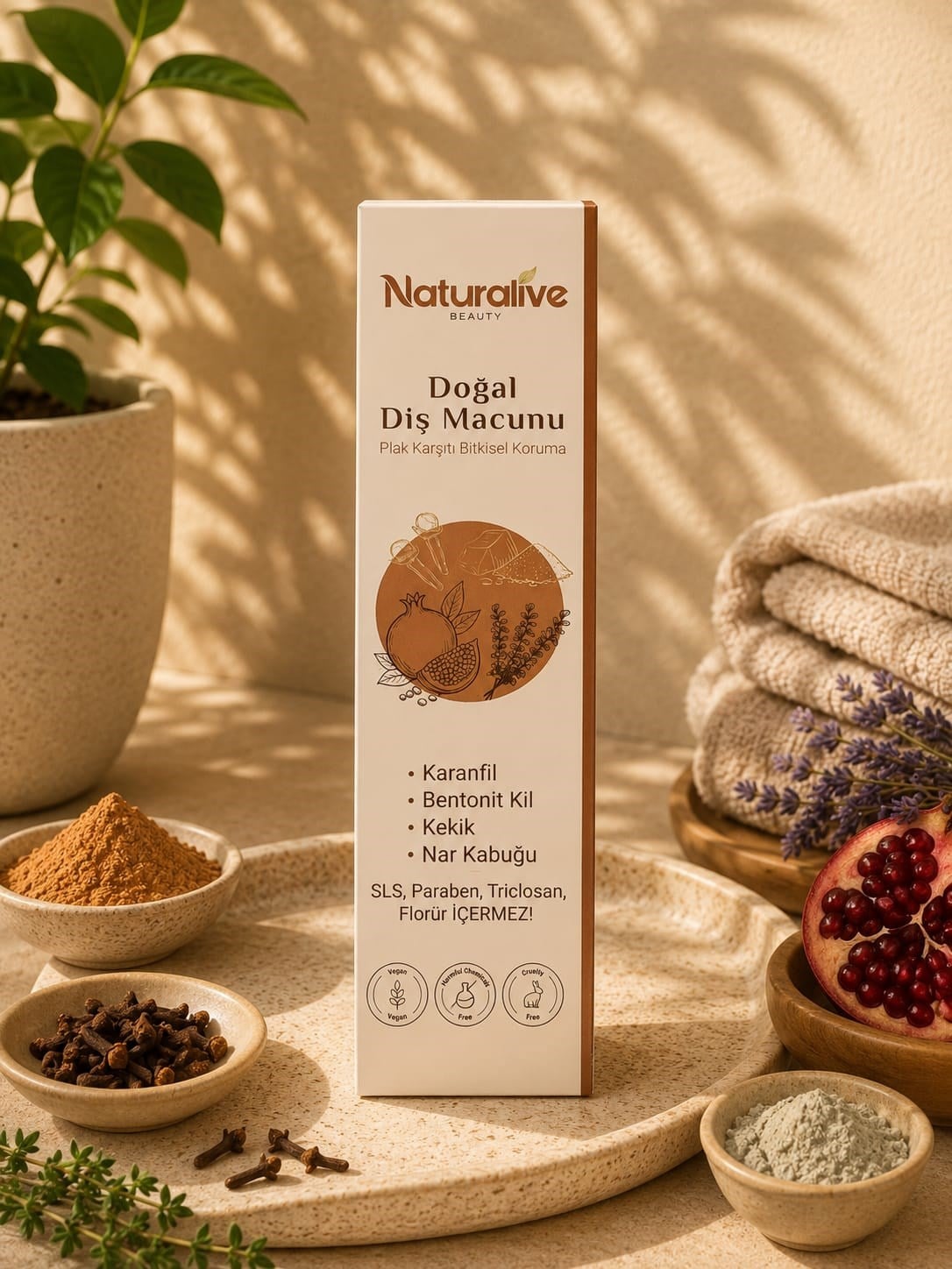 DOĞAL DİŞ MACUNU KARANFİLLİ