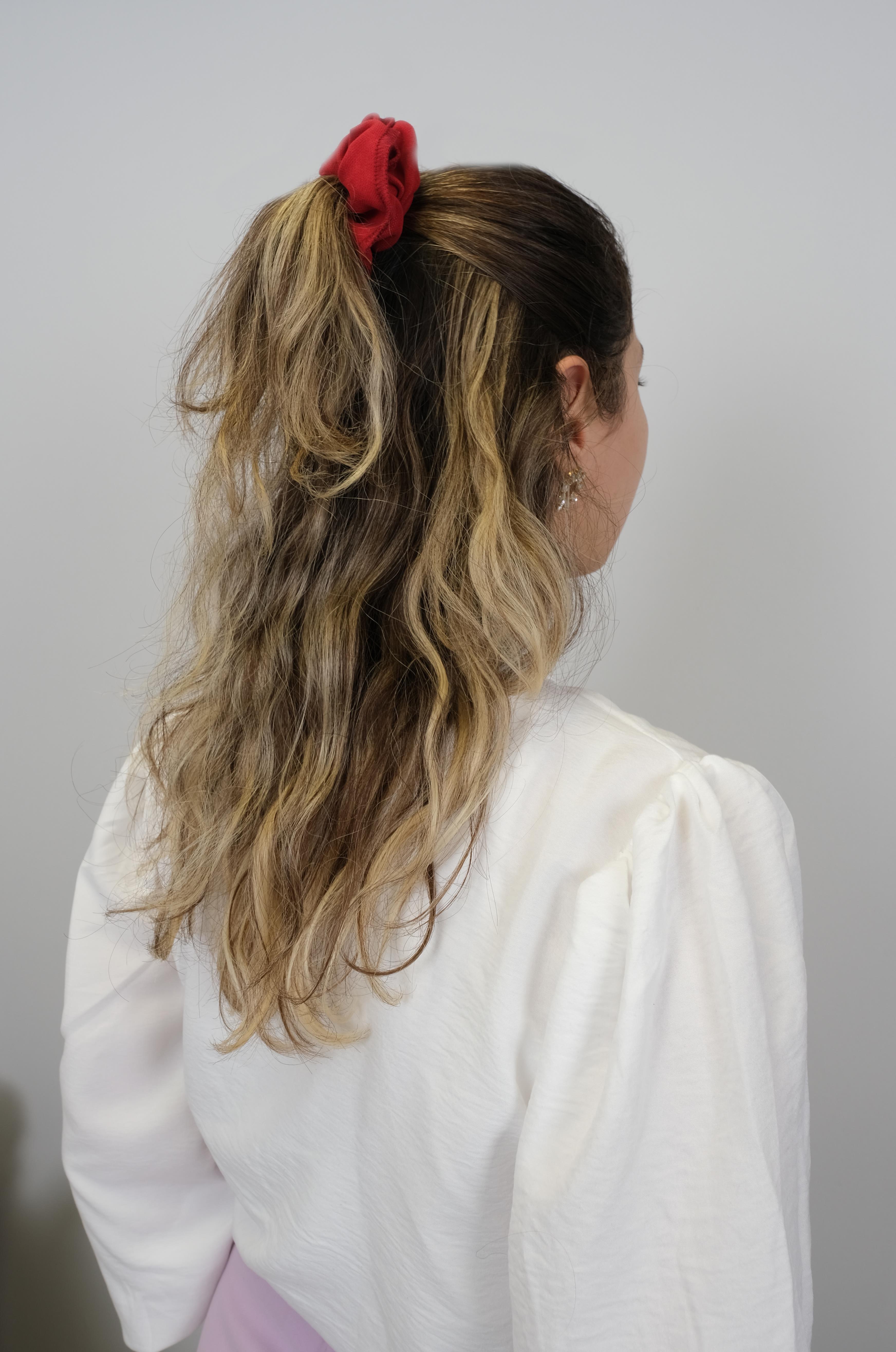 25'li Kadife Dokulu Saç Tokası Renkli 