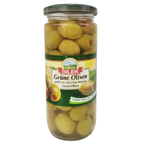 Dilek Yeşil Biberli Zeytin 500gr