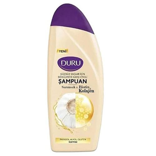 Duru Şampuan 500ml Sarımsak Biotin Kolojen