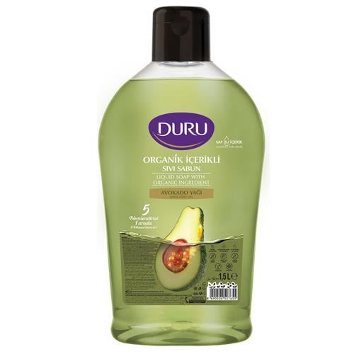 Duru Sıvı Sabun Organik Avakado 1500ml
