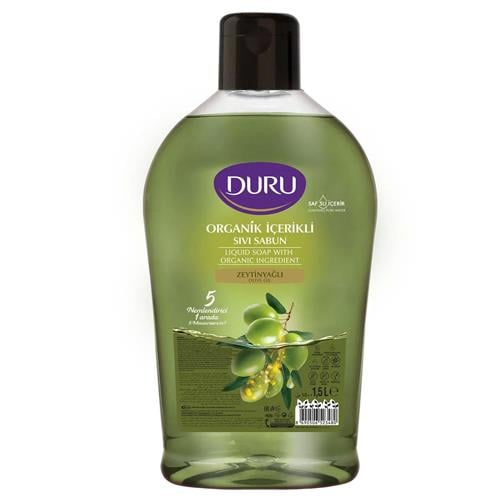 Duru Sıvı Sabun Organik Zeytinyağlı 1500ml