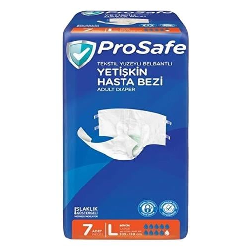 Prosafe Hasta Bezi Büyük Boy (L) 7 Adet