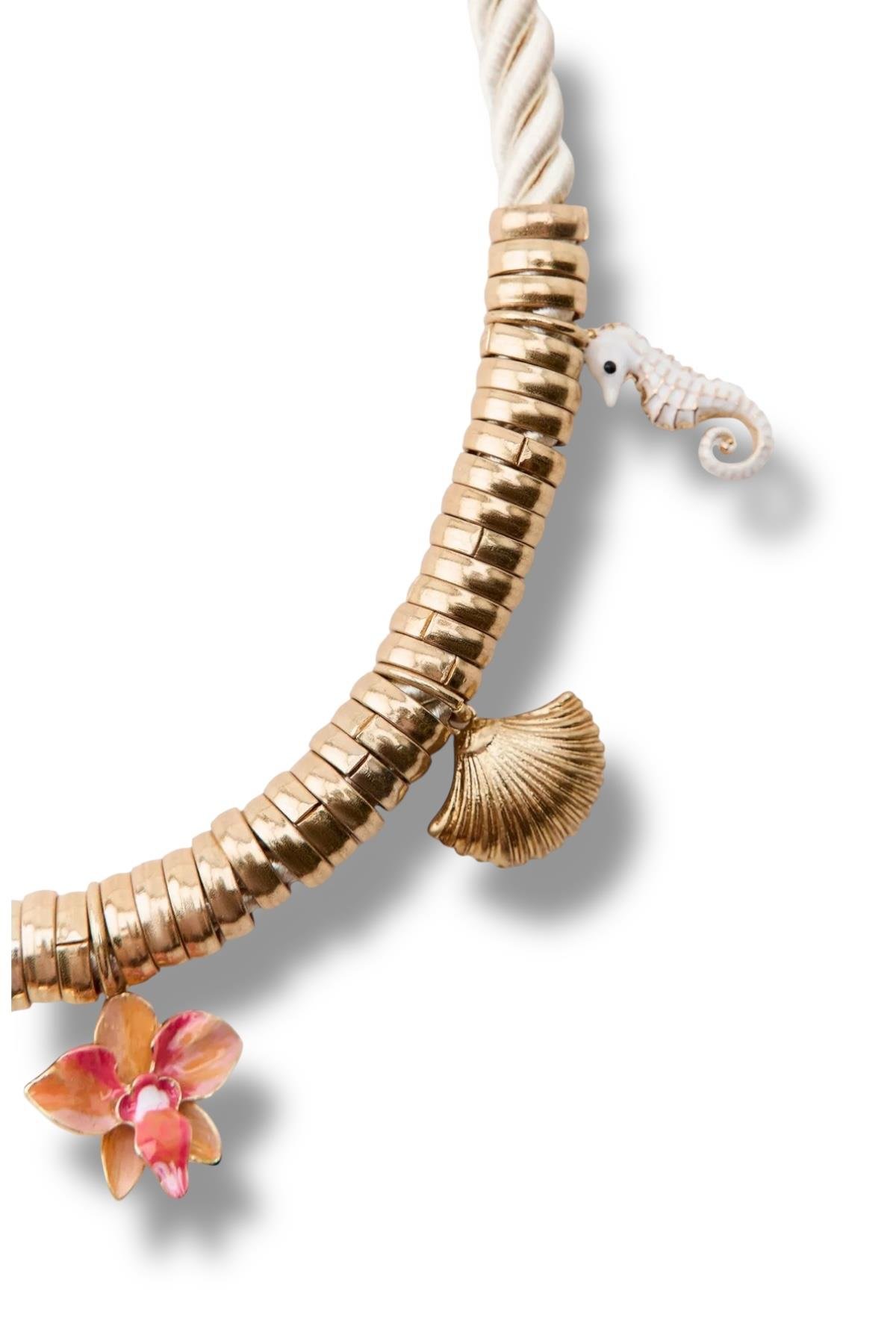 Charmlı İp Kolye