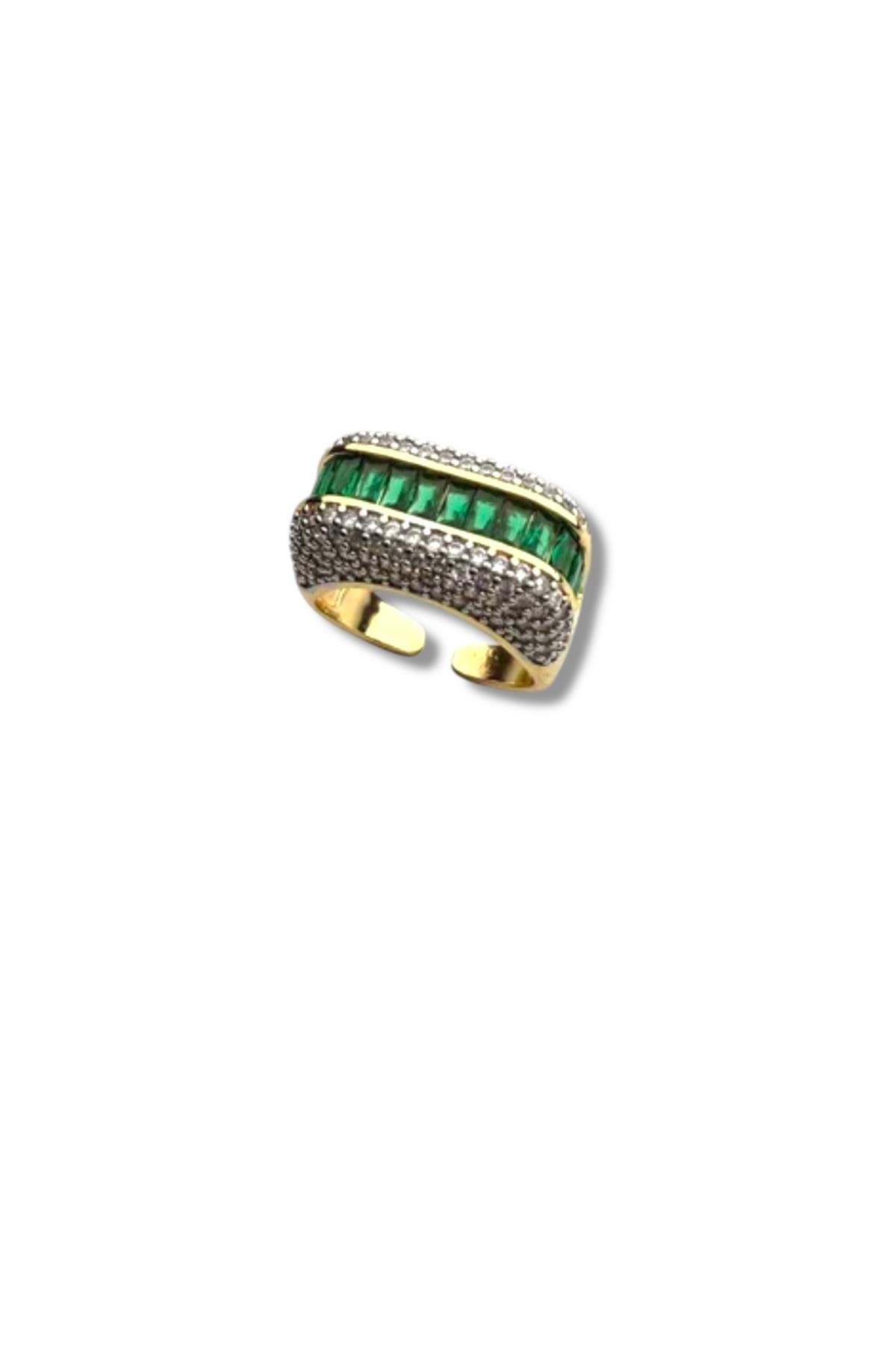 Emerald Baguet Yüzük