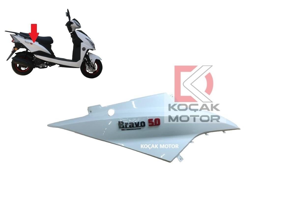 Arora Bravo 50 Arka Yan Panel Sağ Beyaz BRAVO-072