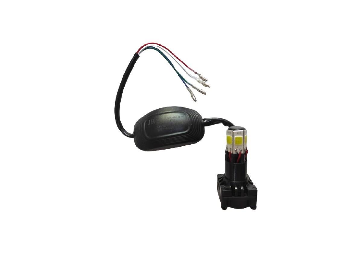 Kuba TK03 Motosiklet Led Xenon Far Beyaz Çakar