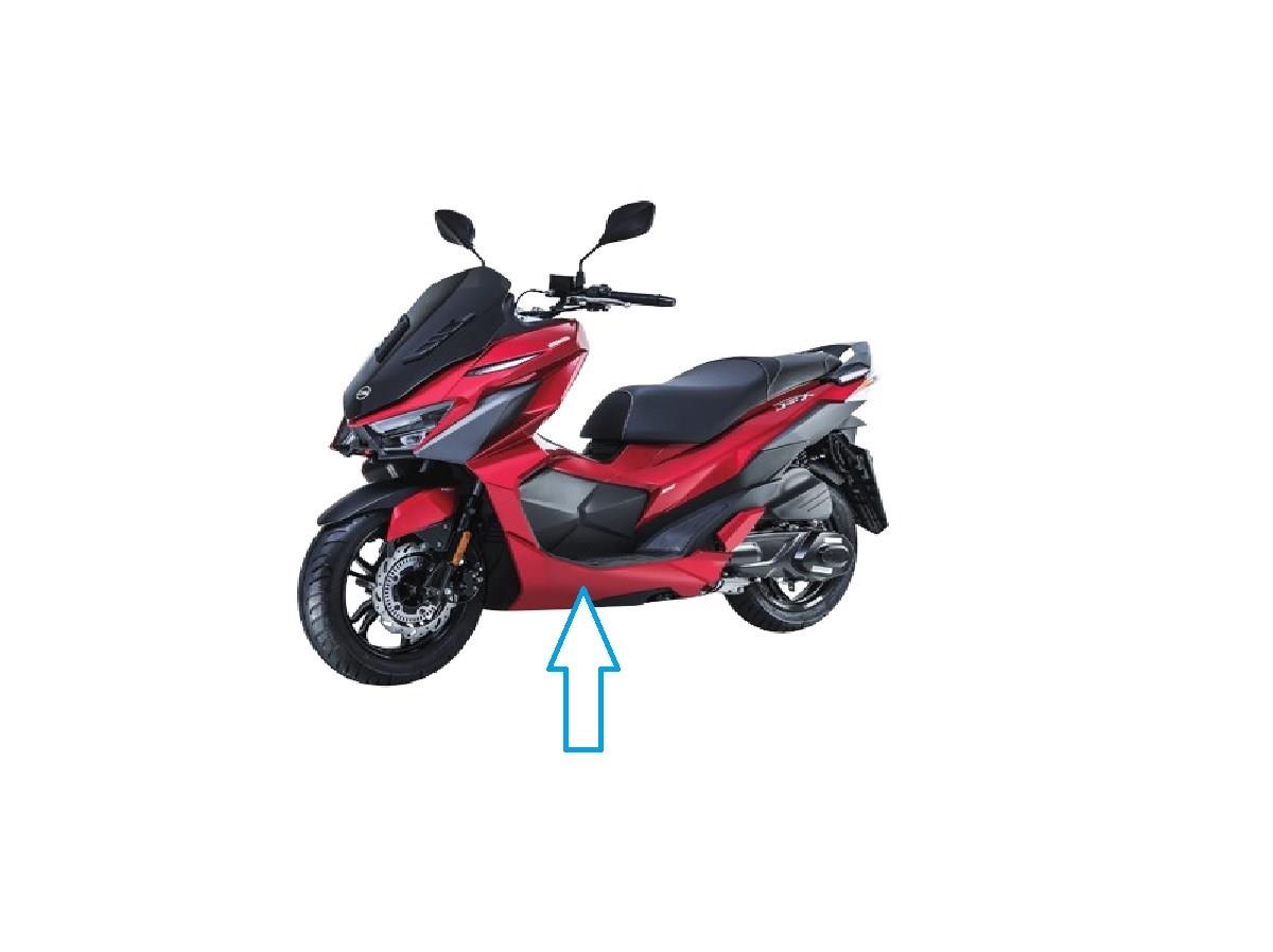 SYM JET X 125 Alt Panel Sol KIRMIZI Orijinal