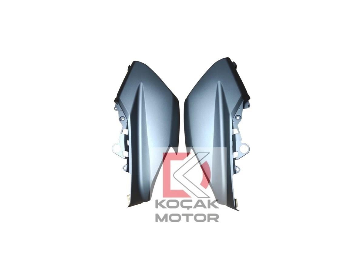 Yamaha NMAX -AKalite- Ön Far Grenajı Mat Gri Sağ Sol Takım