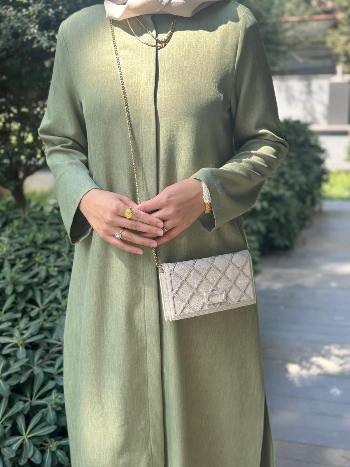 Hanım Hatun Sahara Keten Tunik Çağla