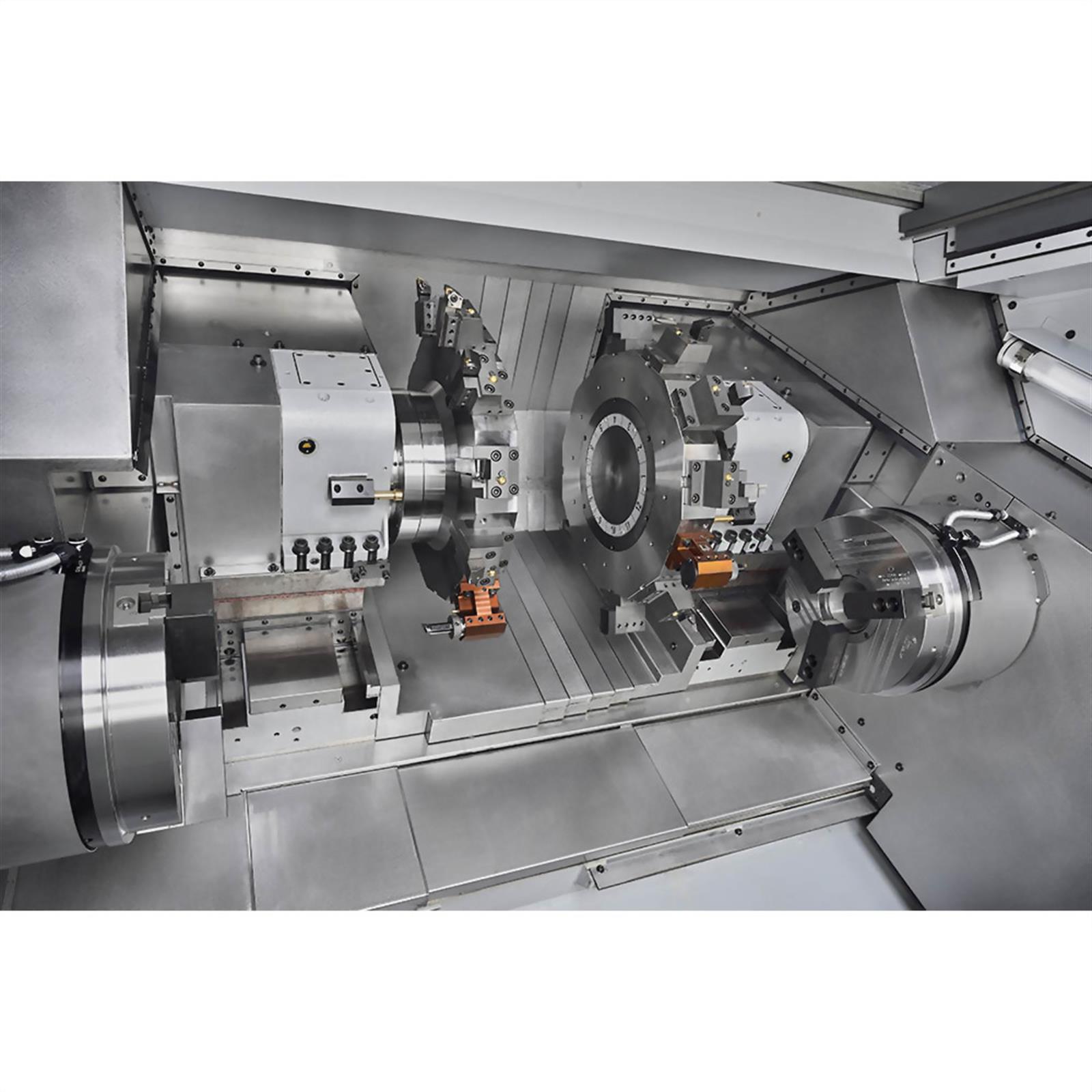 Accuway UA-250  Slant Bed Linear Way CNC Lathe
