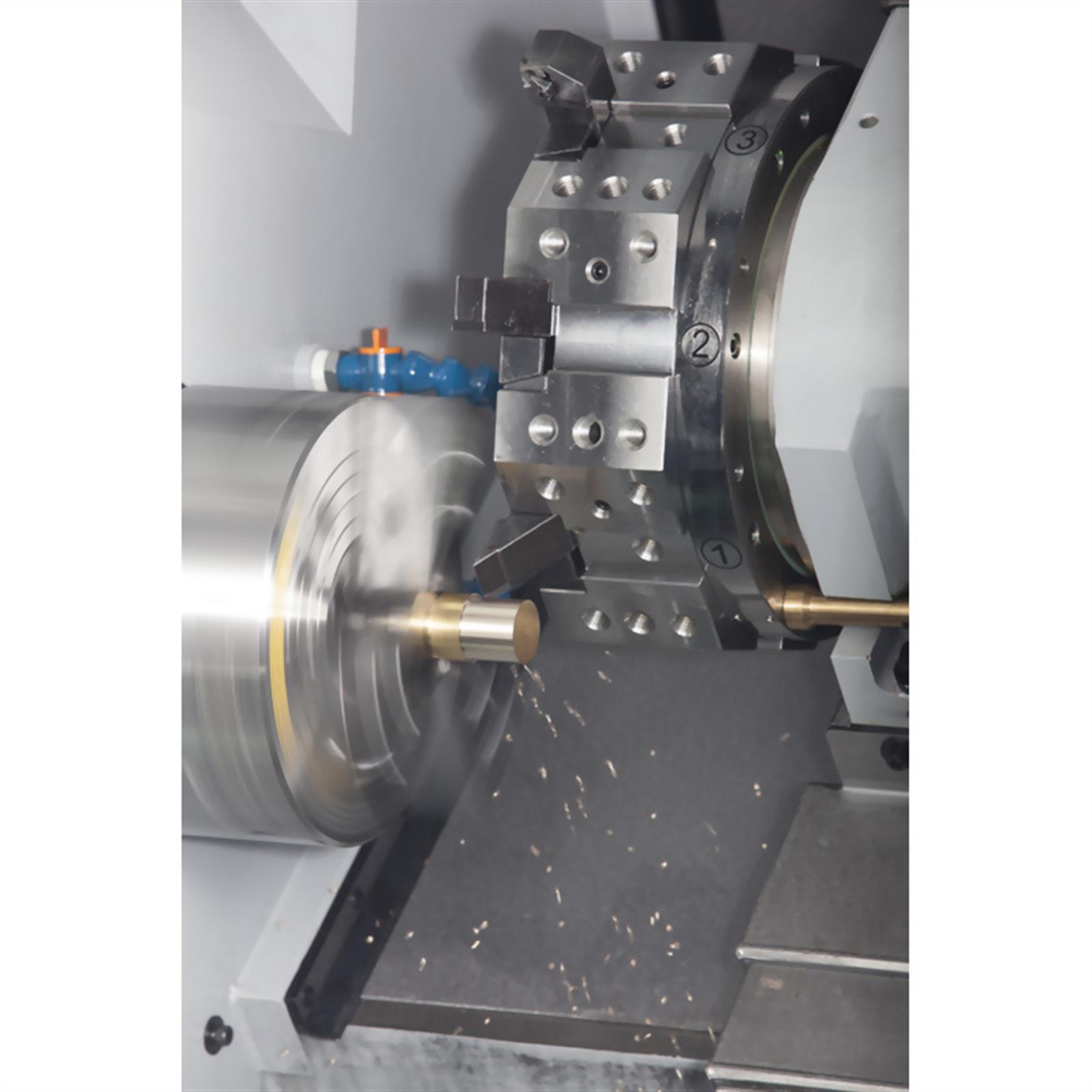 Accuway UT-100   Slant Bed Linear Way CNC Lathe