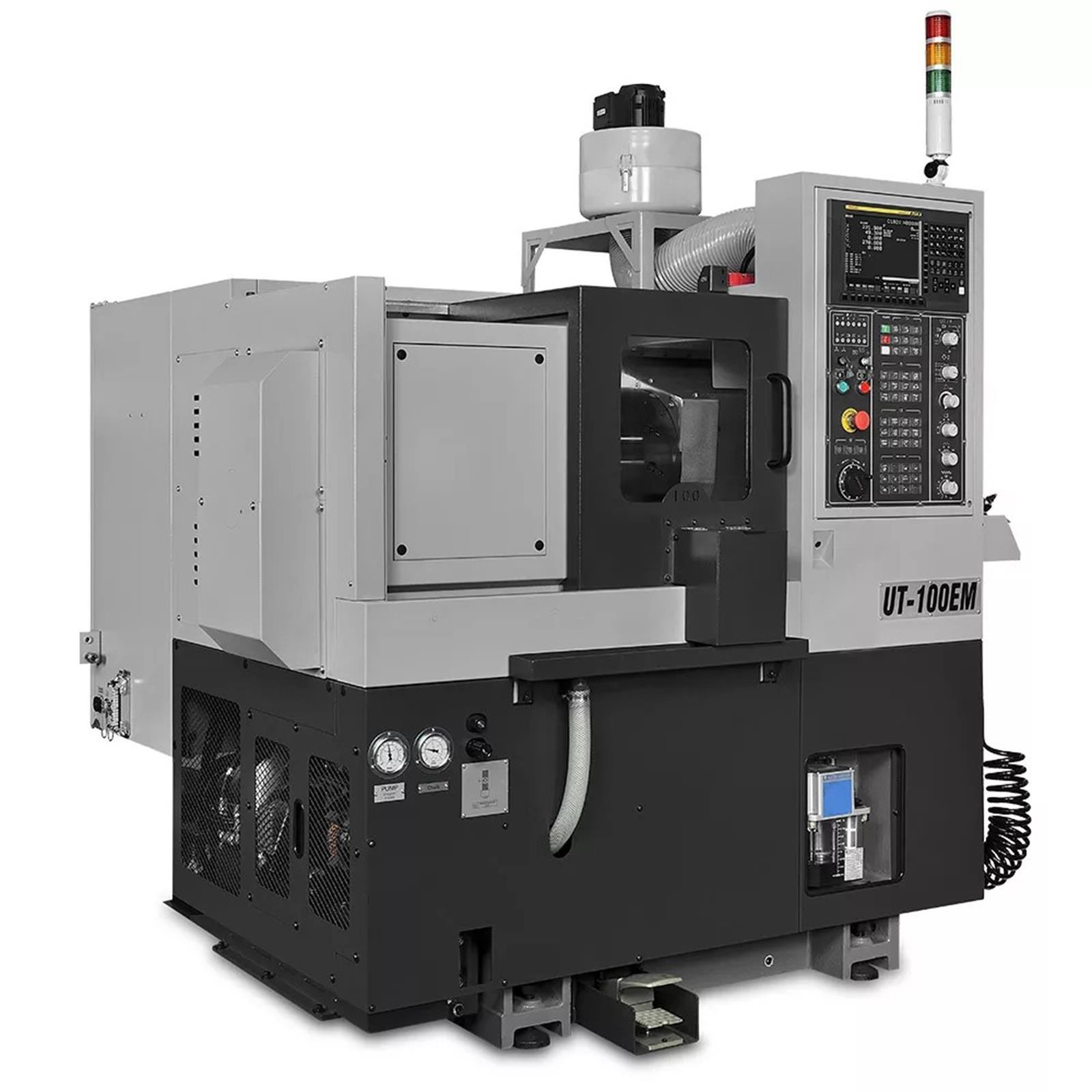 Accuway UT-100E/UT-100EM Compact CNC Lathe for Automatic Machining