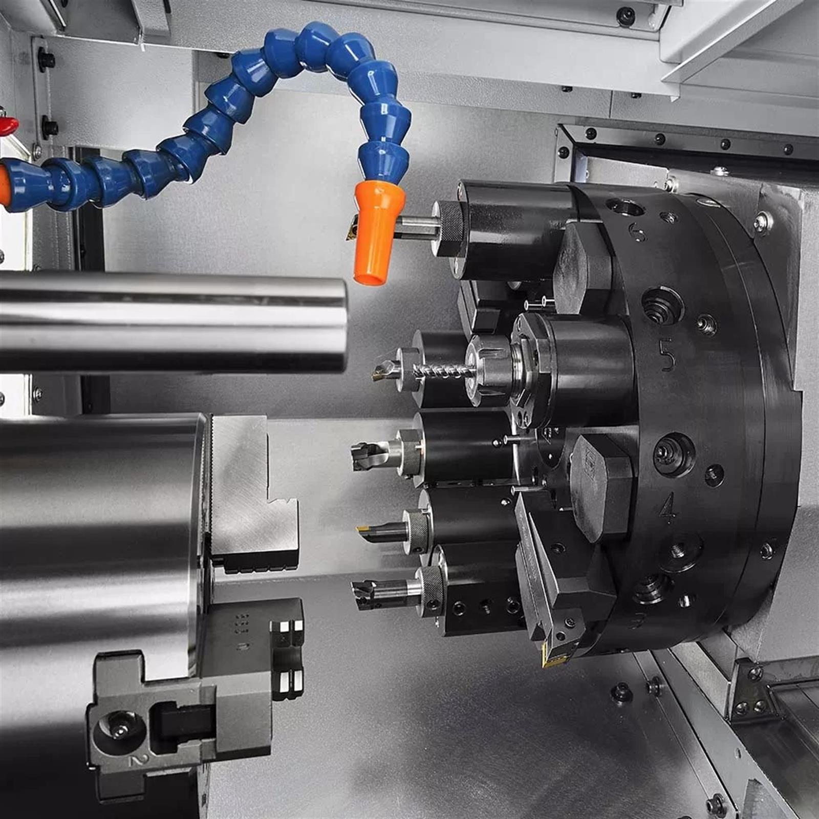 Accuway UT-100E/UT-100EM Compact CNC Lathe for Automatic Machining