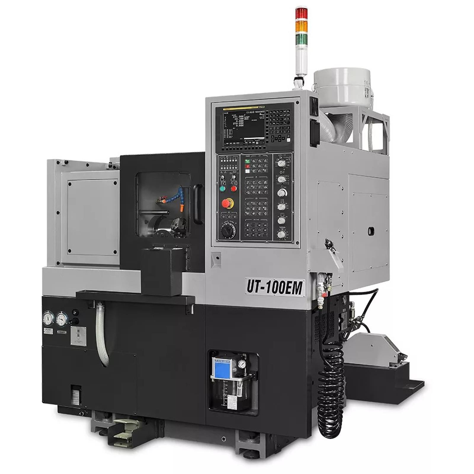 Accuway UT-100E/UT-100EM Compact CNC Lathe for Automatic Machining