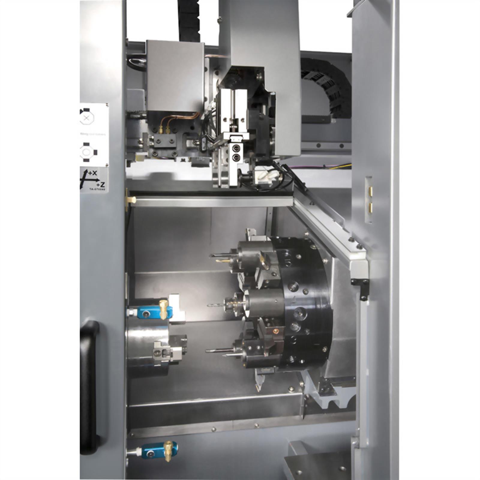 Accuway UT-100M Slant Bed Linear Way CNC Lathe