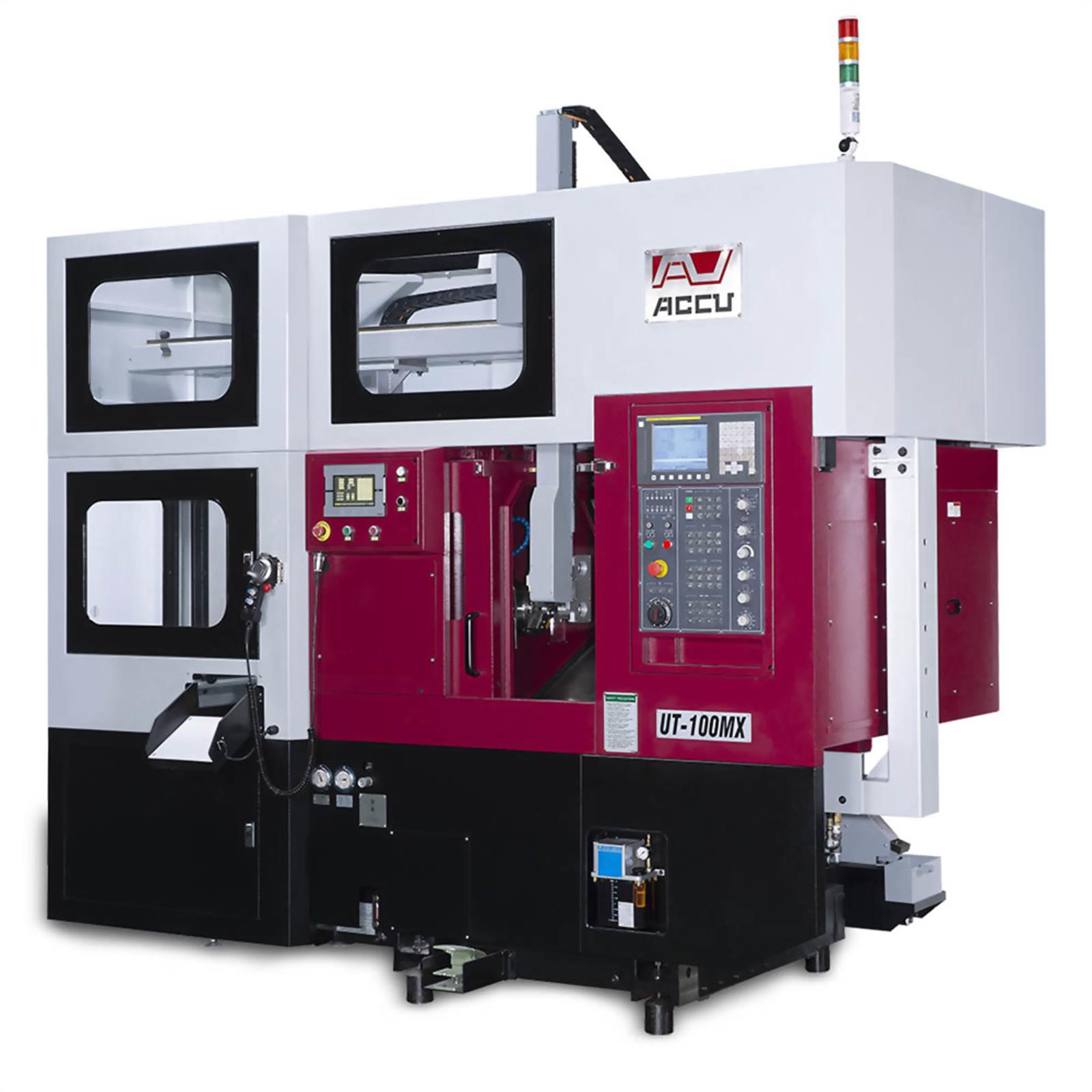Accuway UT-100MX Slant Bed Linear Way CNC Lathe