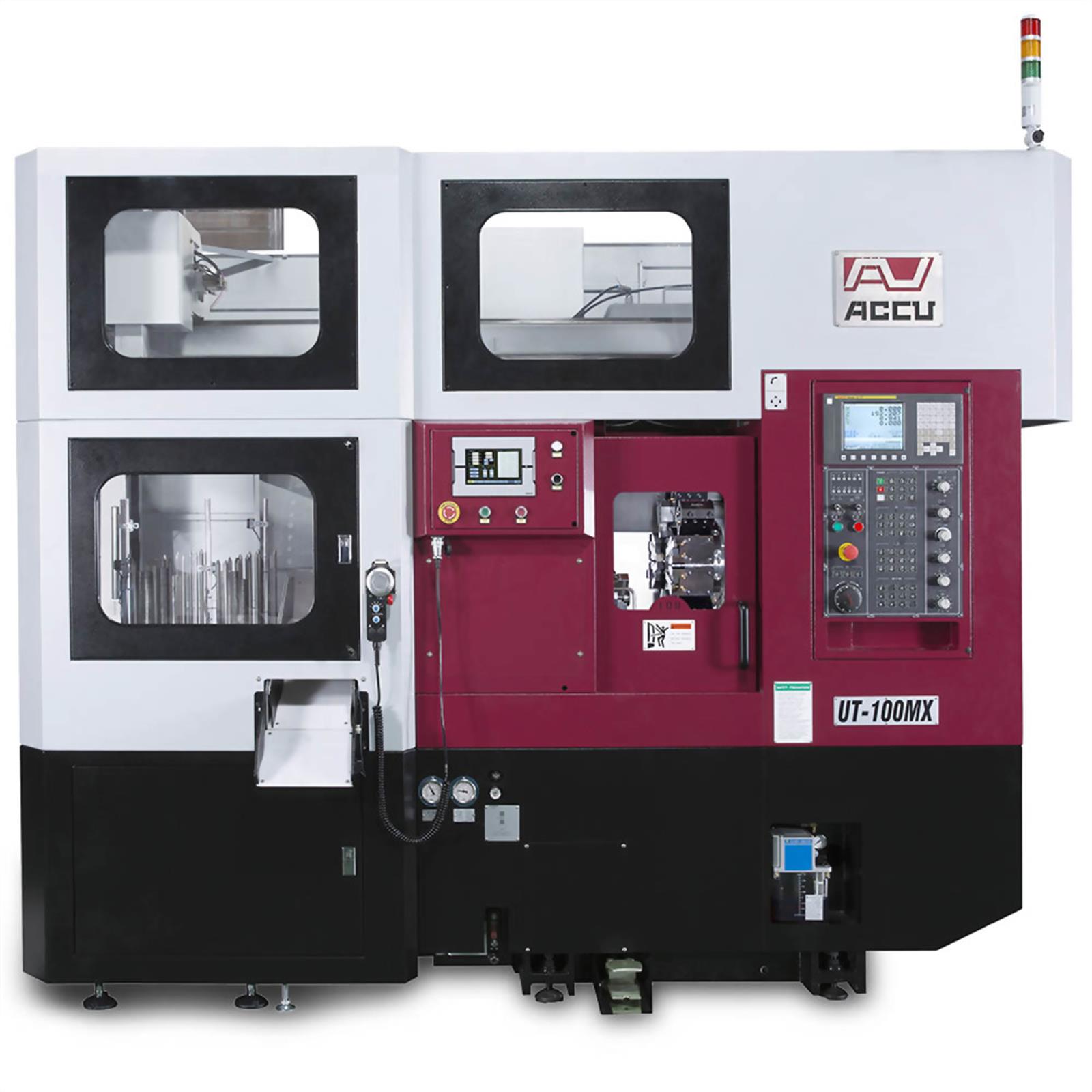 Accuway UT-100MX Slant Bed Linear Way CNC Lathe