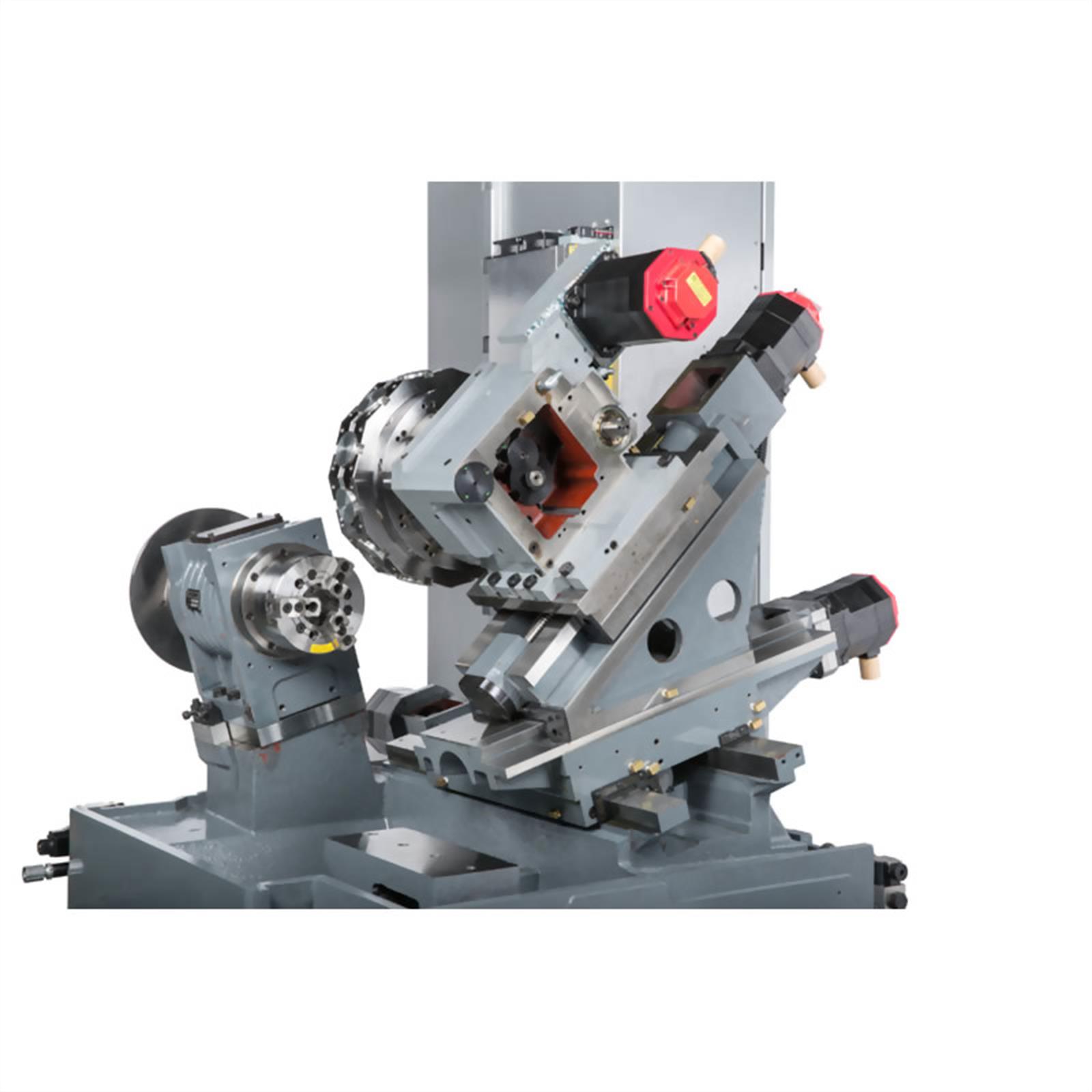 Accuway UT-100Y Slant Bed Linear Way CNC Lathe
