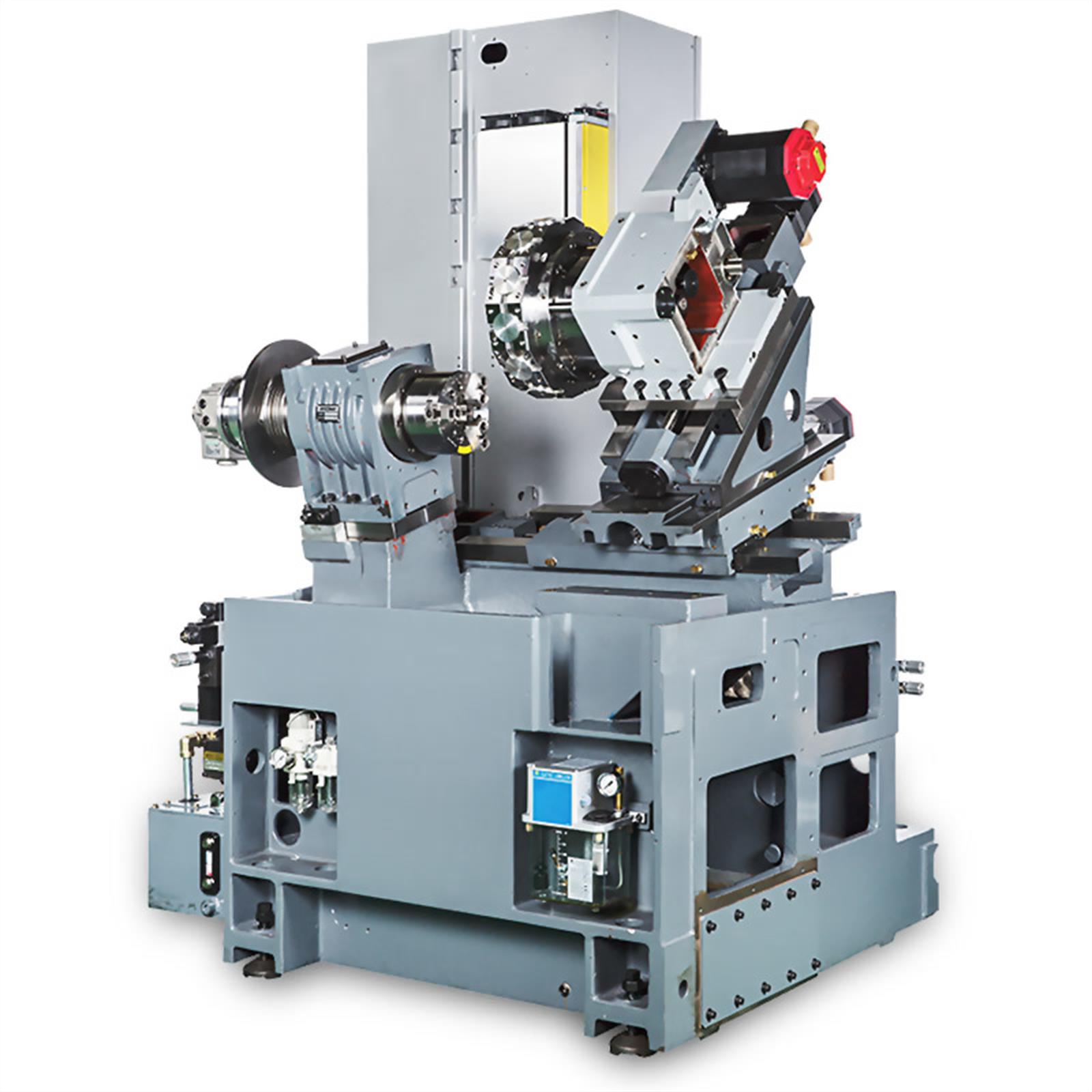 Accuway UT-100Y Slant Bed Linear Way CNC Lathe