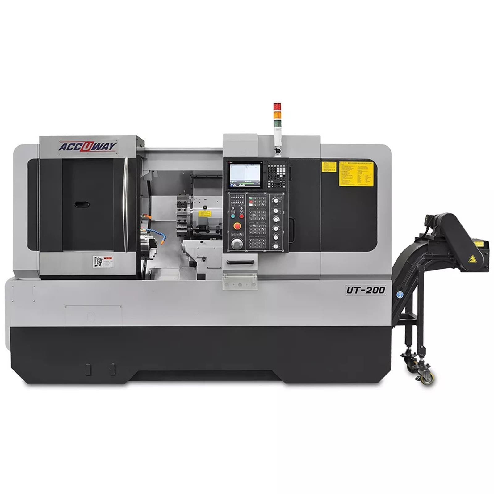 Accuway UT-200 Slant Bed Linear Way CNC Lathe
