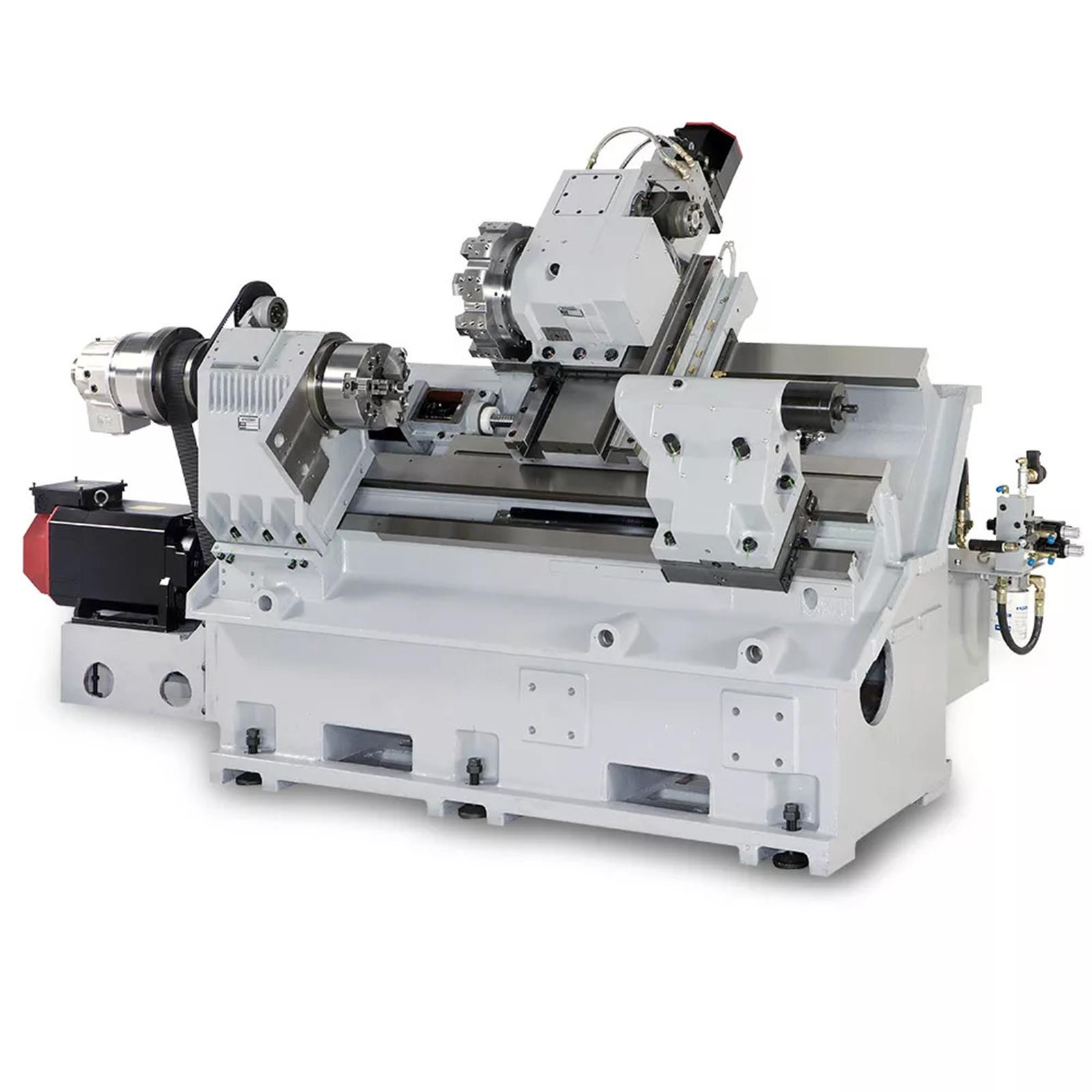 Accuway UT-200 Slant Bed Linear Way CNC Lathe
