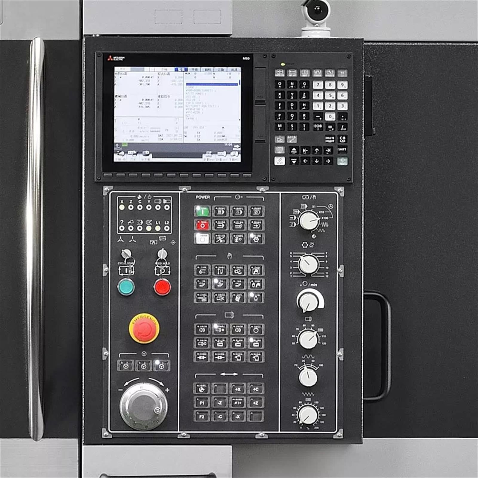 Accuway UT-200 Slant Bed Linear Way CNC Lathe